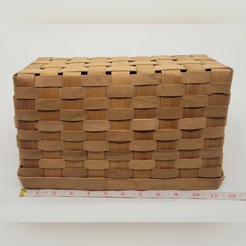 Woodchip Pen Letter Magazine Remote Basket​​​